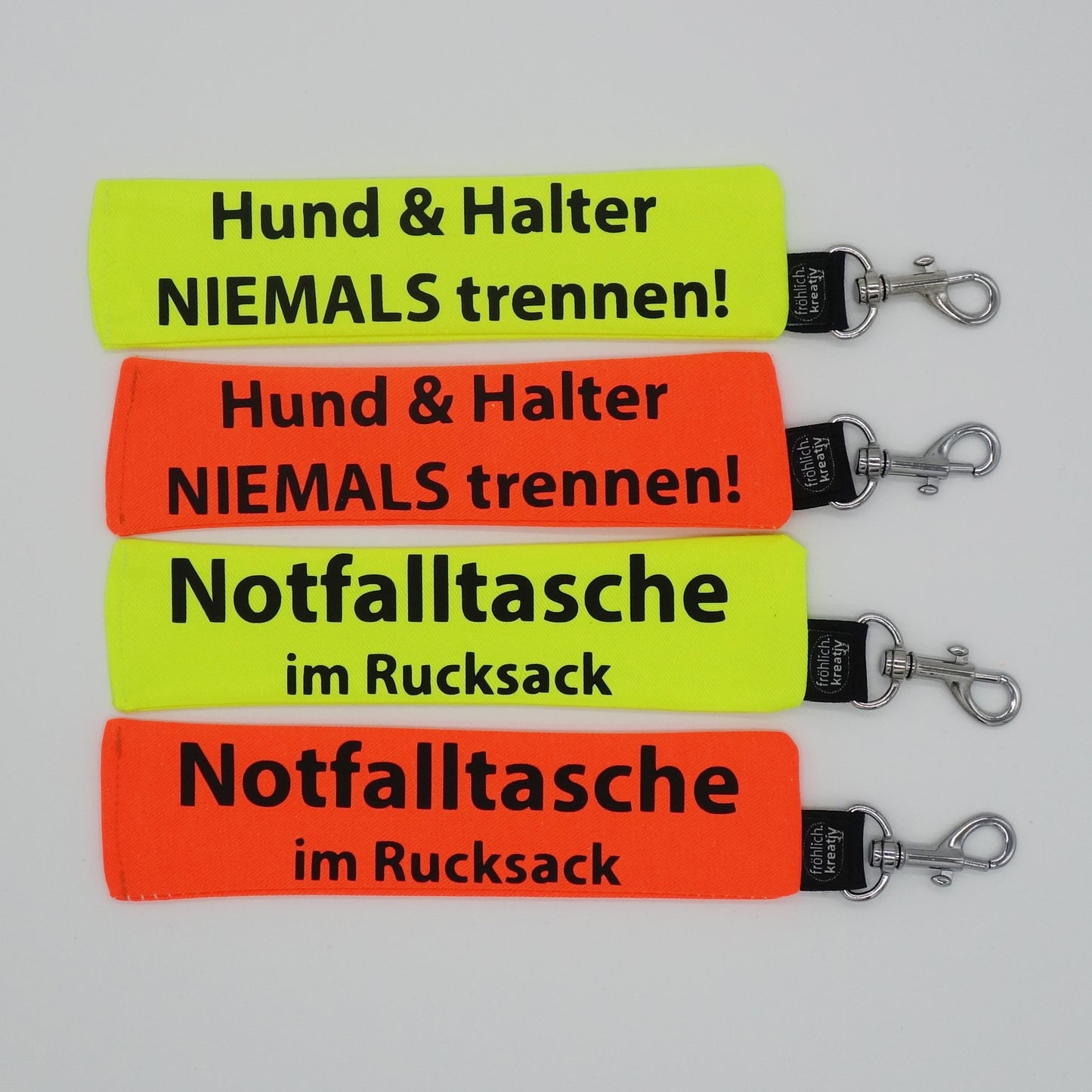 Notfallinfo: Anhänger