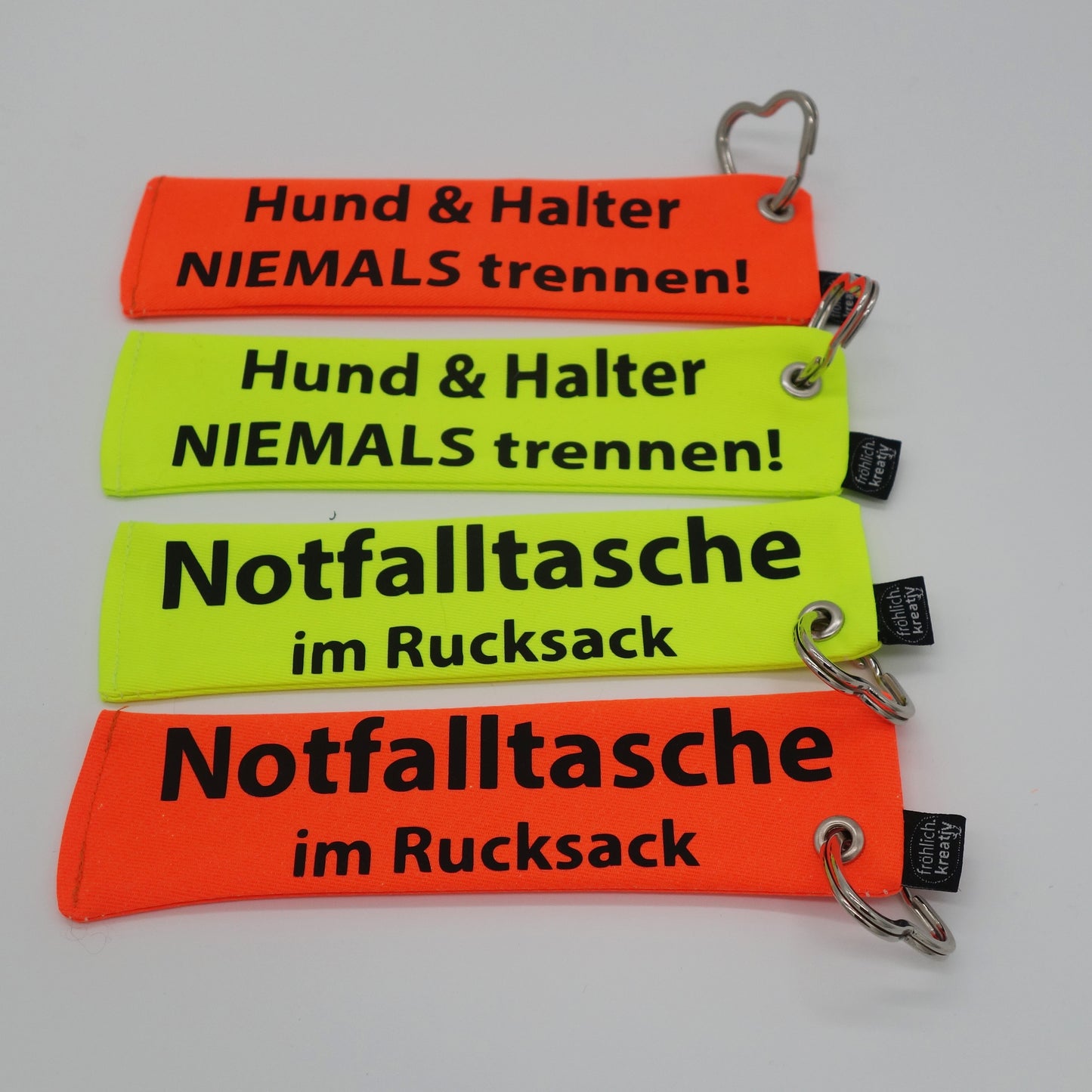 Notfallinfo: Anhänger