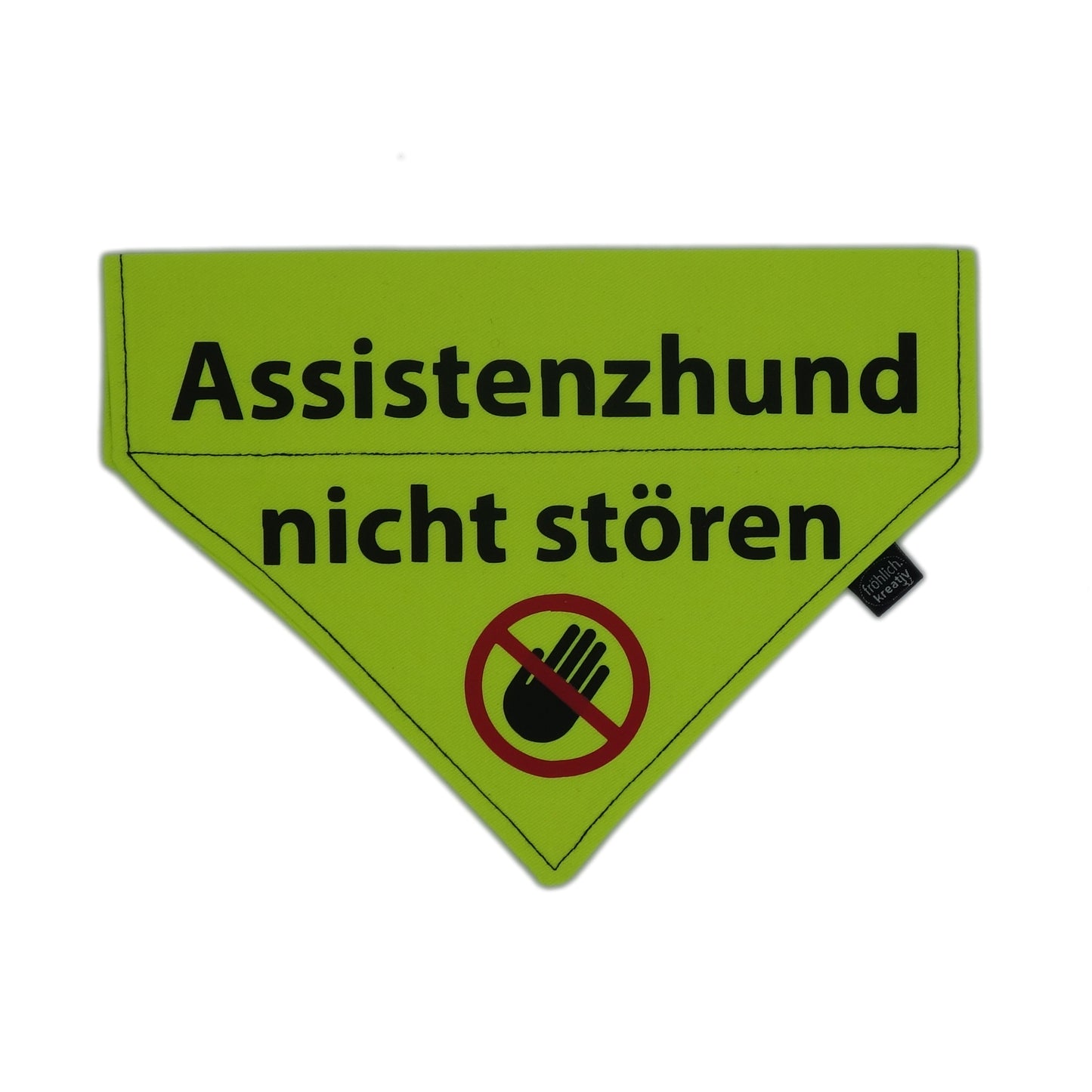 Einzelstück: Halsbandbanderole - Assistenzhund