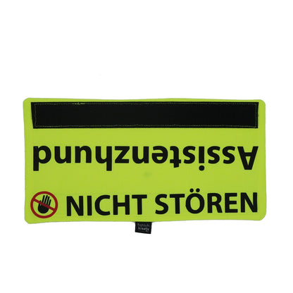 Einzelstück: Leinenbanderole (Flex-Schrift) - Assistenzhund