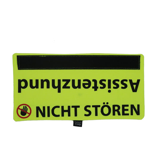 Einzelstück: Leinenbanderole (Flex-Schrift) - Assistenzhund